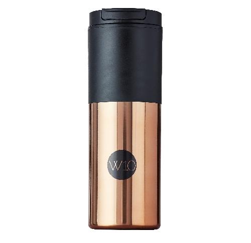 Travel Mug Rose Gold And Black